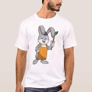 Camiseta Bunny as Painter con pincel de pintura