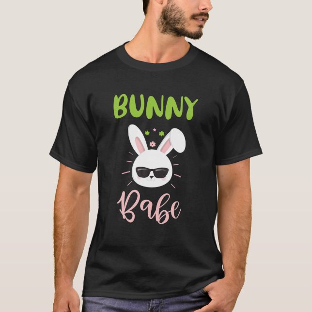 Camiseta Bunny Babe Cute Easter Day (Anverso)