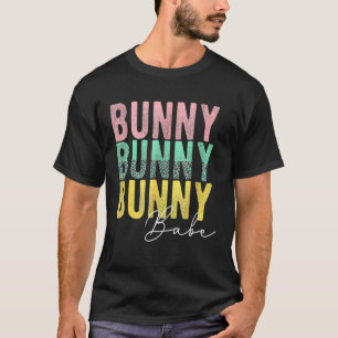 Camiseta Bunny Babe Vintage Leopard Cute Boys Chicas Conejo
