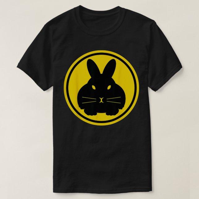 Camiseta Bunny Beacon Rabbit Signal Circle  (Diseño del anverso)