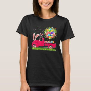 Camiseta Bunny Beauceron Happy Easter Eggs Tree