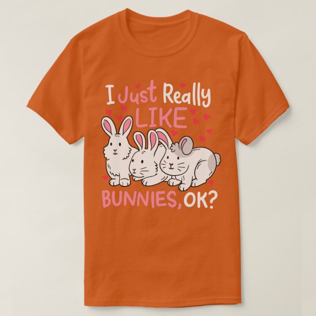 Camiseta Bunny Bunny Lover Rodent (Diseño del anverso)