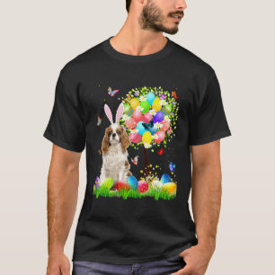 Camiseta Bunny Cavalier King Charles Spaniel Eggs de Pascua