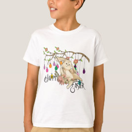 Camiseta Bunny celebra el Día de Pascua
