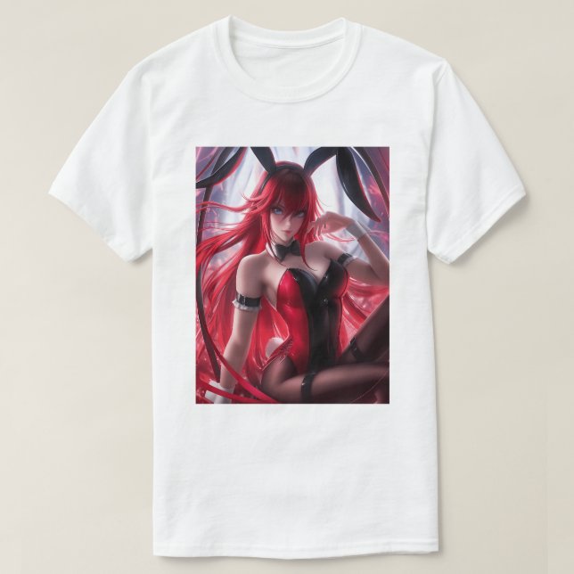 Camiseta Bunny Chica Rias V2 84 (Diseño del anverso)