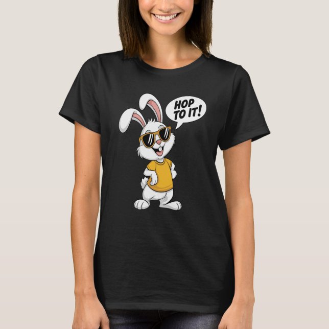 Camiseta Bunny con actitud (Anverso)