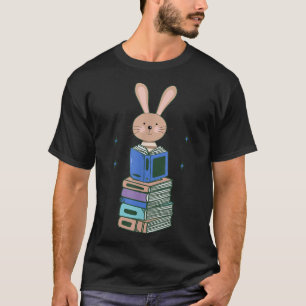 Camiseta Bunny Curioso Chicas De Bookworm Cute Boys Lectura