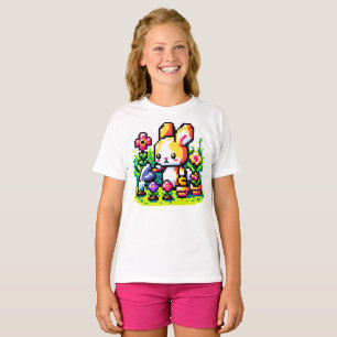 Camiseta Bunny de jardinería - Diseño de la naturaleza del