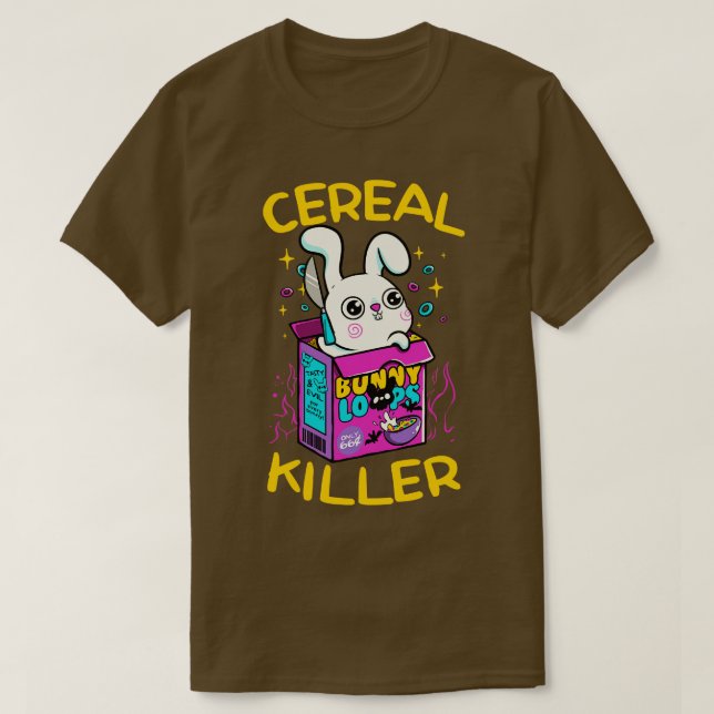 Camiseta Bunny del asesino de cereales por Tobe Fonseca (Diseño del anverso)