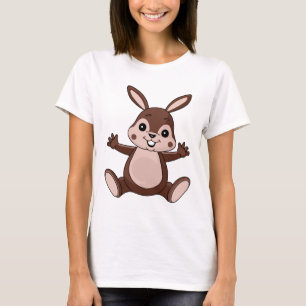 Camiseta Bunny dorado