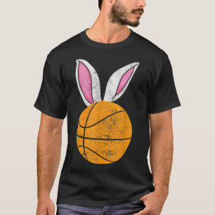 Camiseta Bunny Ears Basketball Catcher Happy Easter boys gi
