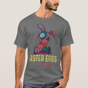 Camiseta Bunny Easter Eggs Ready Happy Easter Rabbit Funny