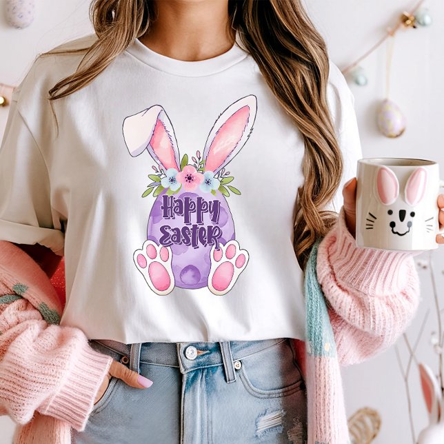 Camiseta Bunny & Egg Happy Easter (Subido por el creador)