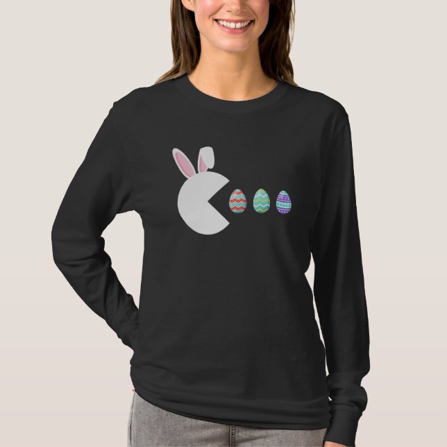 Camiseta Bunny Eggs Gaming Easter Day Gamer Easter Day (Anverso)