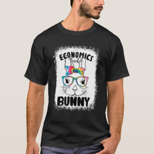 Camiseta Bunny Face Economics Teacher Glasses Easte
