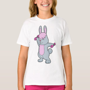 Camiseta Bunny Fitness Dumbbell