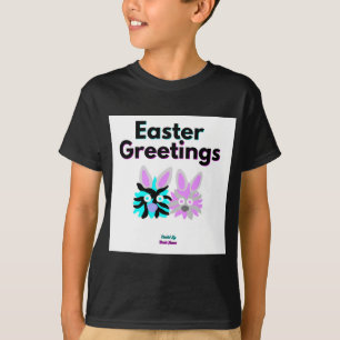 Camiseta Bunny Fuzzies Boys Black Basic T Shirt