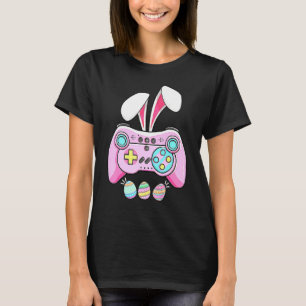 Camiseta Bunny Gaming Controller Video Game Gamer Easter Da