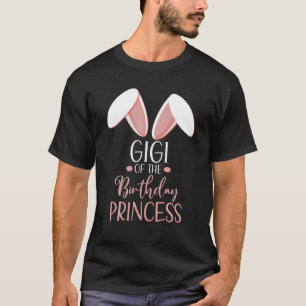 Camiseta Bunny Gigi De La Familia De La Princesa De Cumplea