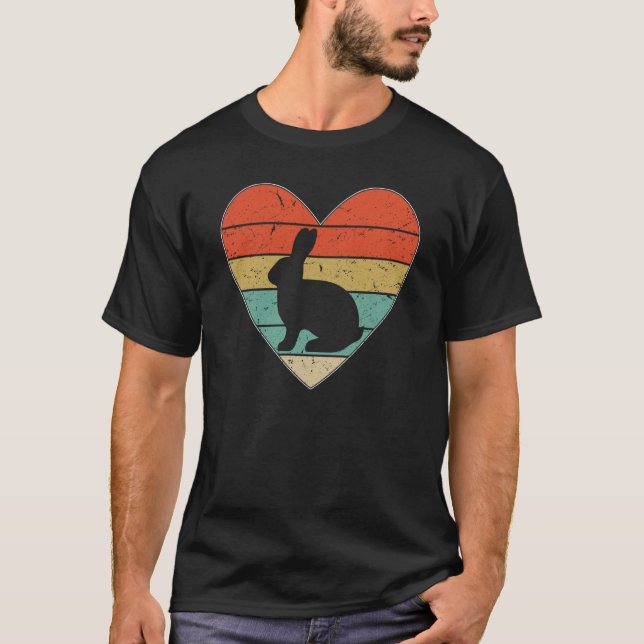Camiseta Bunny Heart Rabbit Year 2023 Easter Egg Love Rabbi (Anverso)