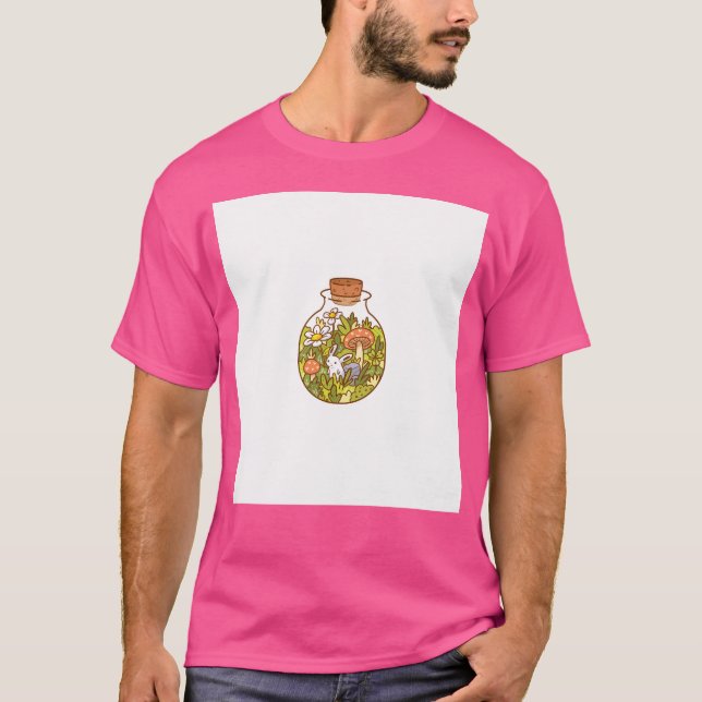 Camiseta Bunny In The Bottle (Anverso)