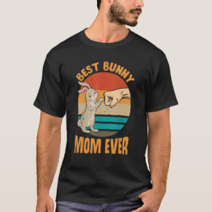 Camiseta Bunny mama mejor conejito mamá hoppy conejo 1