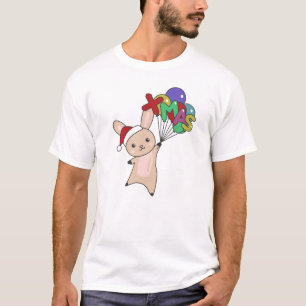 Camiseta Bunny Merry Christmas Winter Animals Rabbit