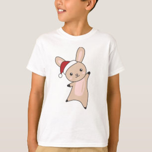 Camiseta Bunny Merry Christmas Winter Animals Rabbits