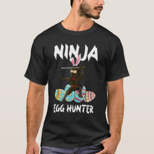 Camiseta Bunny Ninja Cute Egt Hunter Easter Day