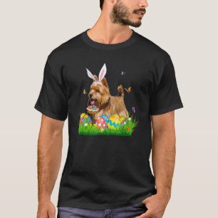 Camiseta Bunny Norwich Terrier Con Huevo Cesta Semana Santa