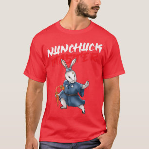Camiseta Bunny Nunchucks Master Artes Marciales Japonesas M