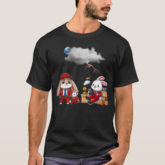 Camiseta BUNNY. #Part2 / T-shirt (funny bunny) #2 (Anverso)