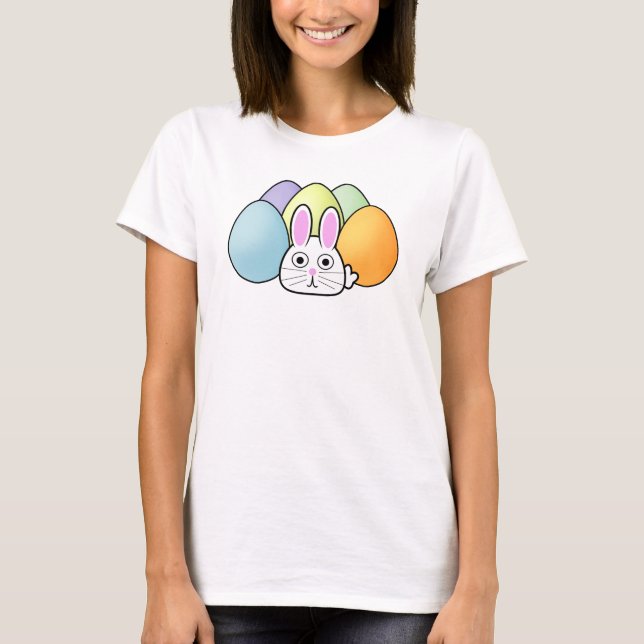 Camiseta Bunny personalizado con huevos (Anverso)