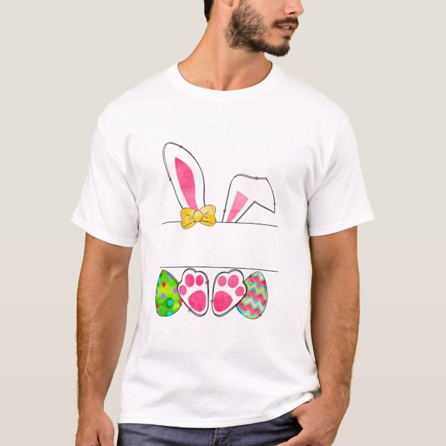 Camiseta Bunny personalizado de Pascua. 293 (Anverso)