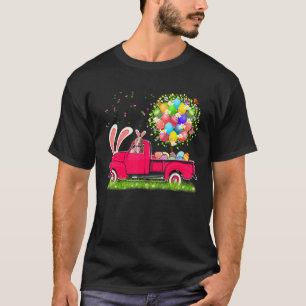 Camiseta Bunny Pit Bull Happy Eggs Tree