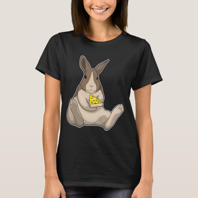 Camiseta Bunny Pizza (Anverso)