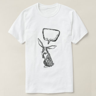 CAMISETA BUNNY RABBIT DICE... QUE EL PERSONALIZABLE PENSÓ E