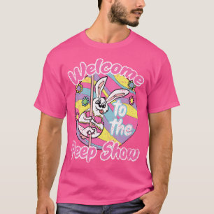 Camiseta Bunny Show Easter Rabbit Egg Hung Spring Wo