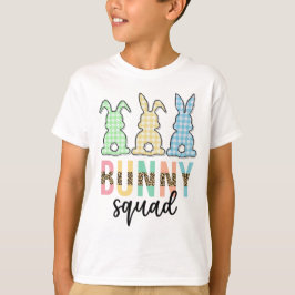 Camiseta Bunny Squad | Caza de huevos de Pascua Conejito