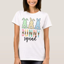 Camiseta Bunny Squad | Caza de huevos de Pascua Conejito