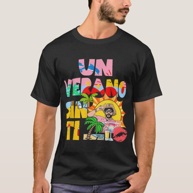 Camiseta Bunny Un Verano Worlds Tour Sin Ti (Anverso)