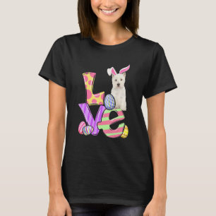 Camiseta Bunny West Highland White Terrier Perro Feliz Pasc