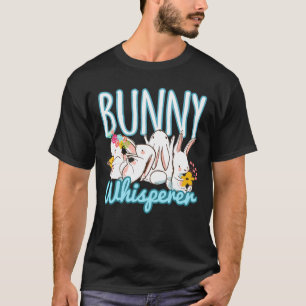 Camiseta Bunny Whisperer Rabbit Lover Easter