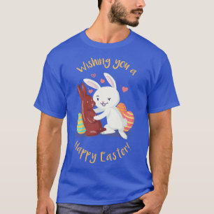 Camiseta Bunny Wishing You A Happy Ester
