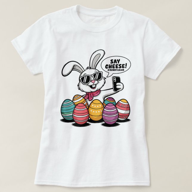 Camiseta #Bunnygram (Diseño del anverso)