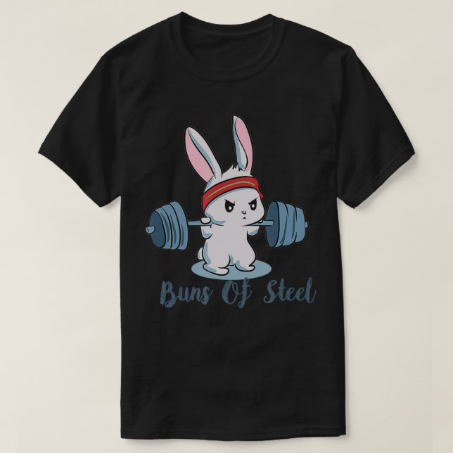 Camiseta Buns Of Steel Eastern Power Bodybuilding We (Diseño del anverso)