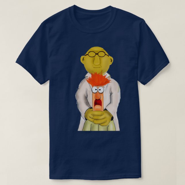 Camiseta Bunsen y Beaker (Diseño del anverso)