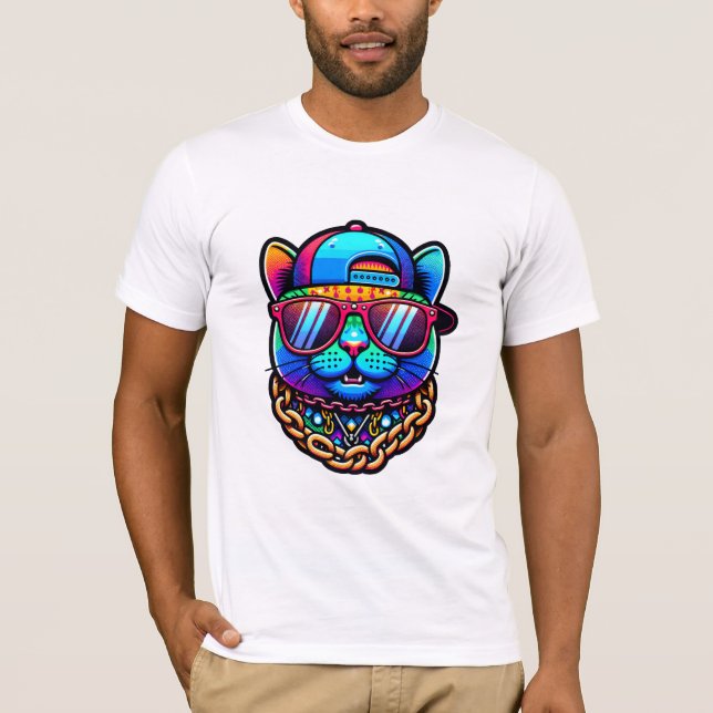 Camiseta Bunte Partykatze (Anverso)
