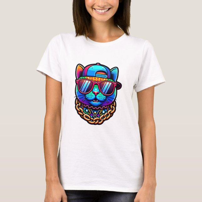 Camiseta Bunte Partykatze (Anverso)