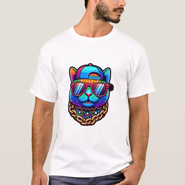 Camiseta Bunte Partykatze (Anverso)